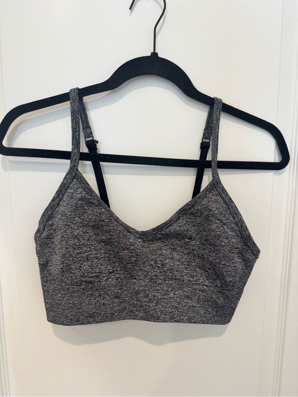 Lululemon Gray Seamless Sports Bra